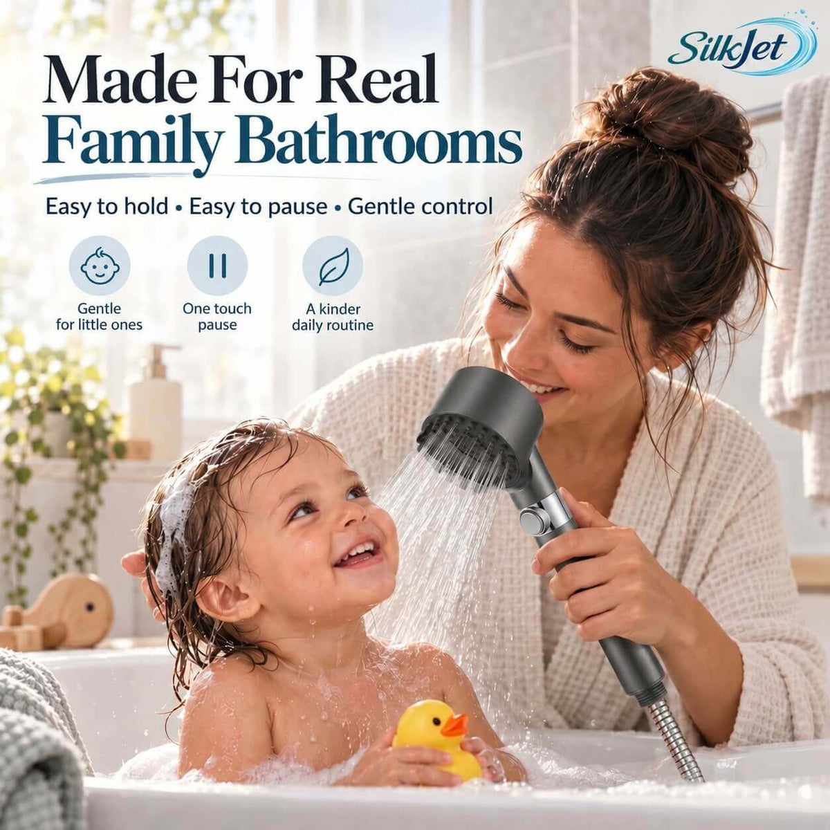 SilkJet™ Filtered Showerhead