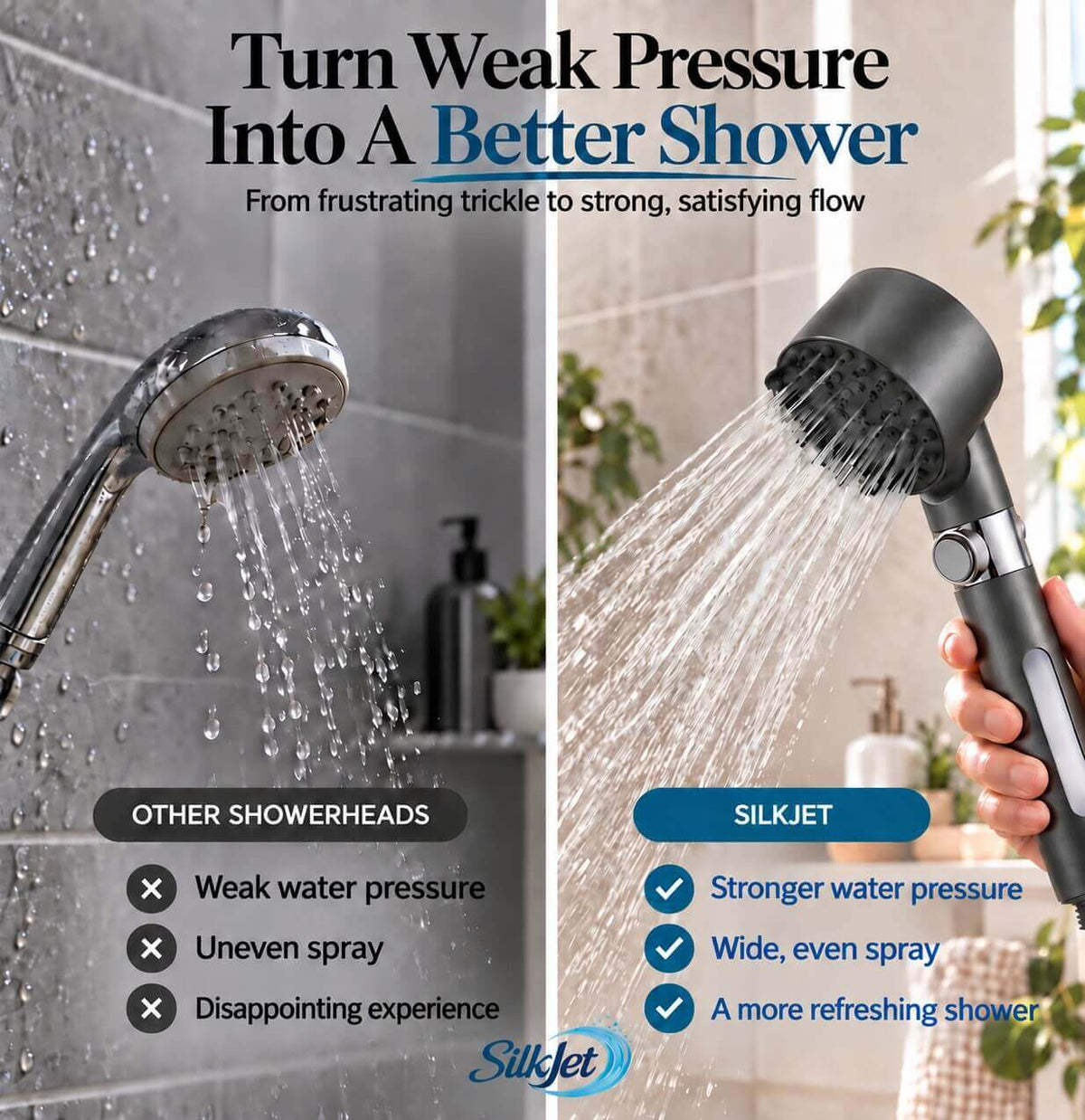 SilkJet™ Filtered Showerhead