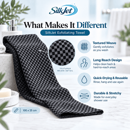 SilkJet™ Exfoliating Towel
